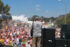 festa holi i festa de espuma